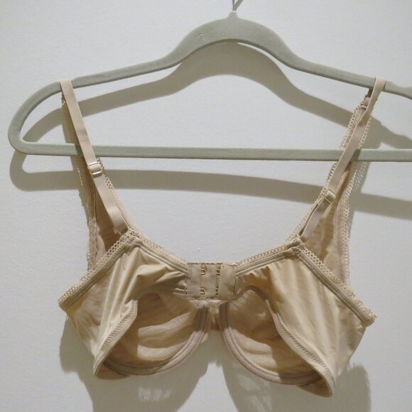 NATORI Revive Full Fit Underwire Bra in Cafe Lace Semi Sheer - Size 34B - Picture 8 of 12